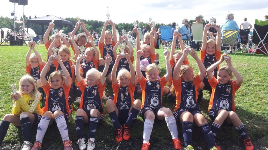 Barnefotballkvelden i forbindelse med Gjøvik Cup.